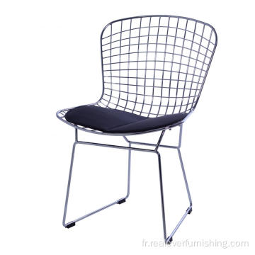 réplique classique de la chaise en fil de fer Harry Bertoia Side